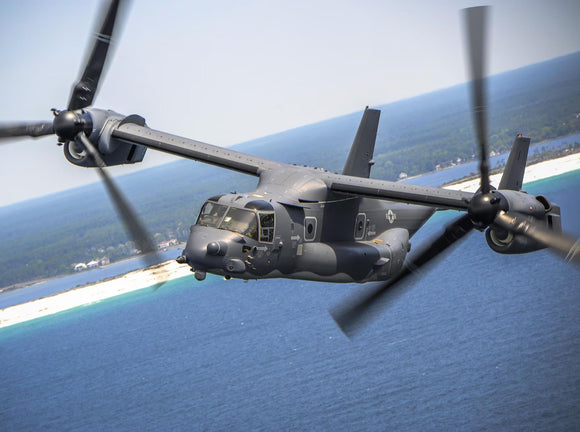 Christmas gift US Osprey Tiltrotor Aircraft Building Blocks Set, 460 Pieces Military Transport Model Kit for Kids Aged 6+ & Enthusiasts（Osprey tiltrotor aircraft）