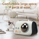 pet products Printed Space Capsule Cat Bag, Large Capacity Crossbody Dog Bag, Universal Pet Bag for All Seasons-5