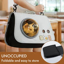 pet products Printed Space Capsule Cat Bag, Large Capacity Crossbody Dog Bag, Universal Pet Bag for All Seasons-7