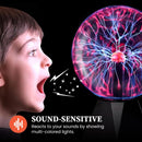 Plasma Ball Lamp - Touch & Sound Sensitive USB-Powered Globe for Decor, Parties & STEM Learning (4 Inch) | Other sizes Available in Store-4