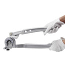 3/8" 1/2" OD Tubing Bender 2 in 1 Manual Bender 180° HVAC Soft Copper Aluminum Tubes Bending Tool for Air Conditioning Refrigeration Repair(silver)-1