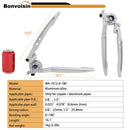 3/8" 1/2" OD Tubing Bender 2 in 1 Manual Bender 180° HVAC Soft Copper Aluminum Tubes Bending Tool for Air Conditioning Refrigeration Repair(silver)-2