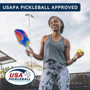 Pickleball Paddle Set with 4 Balls – Fiberglass Surface, Lightweight Grip | Indoor & Outdoor Play-6