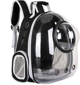 pet products Pet Space Capsule Backpack, Small Medium Cat Puppy Dog Carrier, Transparent Breathable Heat Proof, Pet Carrier for Travel Hiking Walking Camping, Grey