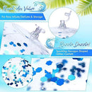 Christmas 10 Pcs Inflateable Sequin Glitter Beach Balls, 24 Inch and 16 Inch Jumbo Pool Confetti Glitter Balls, Swimming Pool Beach Toys for Summer Favor Decorations-5