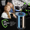 Smart Car Air Freshener with Starry Lights Projector: Automatic Aroma Diffuser, 3 Modes, Rechargeable for Car & Home-2