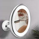 Christmas gift 10X Magnifying Suction Cup LED Makeup Mirror: Flawless Vanity Mirror with Natural Light for Precise Grooming-8