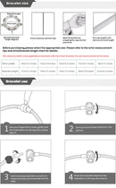 Cartoon Ocean Theme Bracelet with Octopus, Jellyfish, Crab Charms & Crystal Rhinestone Beads(17cm)-6