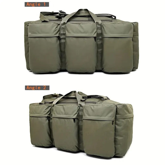 Military Duffel Backpack 80L Outdoor Travel Bag