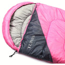 Rosy Four-Season Rectangular Sleeping Bag for Adults-1