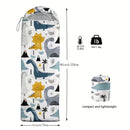 Dinosaur Camping Sleeping Bag Lightweight Warm Quilt-5