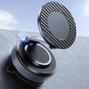Suction Phone Mount for Car Dashboard/Windshield - 360°Adjustable Magnetic Phone Holder for Car, Foldable Car Phone Holder for iPhone  Series (Carbon Fiber & Aluminum Alloy)-1