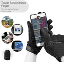 Breathable Mesh Motorcycle Gloves Touchscreen with TPR Palm Pad Hard Knuckle-Black-XXLarge-4