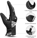 Breathable Mesh Motorcycle Gloves Touchscreen with TPR Palm Pad Hard Knuckle-White-XLarge-3