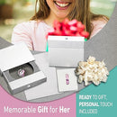 Infinity Love Heart Necklace, Birthstone Necklace for Women, Jewelry for Women with Healing Crystals, Allergy Free Pendant Necklace-10a-October-Rose Quartz Pink-7