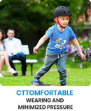 OutdoorMaster Youth & Kids Bike Helmet - Adjustable Multi-Sports Skateboard Helmet with Removable Liners for Balance Bike, Toddler Scooter, One Wheel Hoverboard-Black Red-Large-2