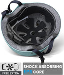 OutdoorMaster Youth & Kids Bike Helmet - Adjustable Multi-Sports Skateboard Helmet with Removable Liners for Balance Bike, Toddler Scooter, One Wheel Hoverboard-Mint Green-Large-4