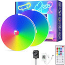 32.8ft LED Neon Rope Lights with APP/Remote Control,Flexible DIY Design,Music Sync Neon Lights for Wall Decor,Outdoor IP67 Waterproof, RGB Rope LED Lights for Bedroom,Livingroom,Gaming,Party-1