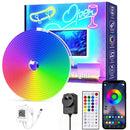 16.4FT Led Neon Rope Lights with APP/Remote Control, Flexible DIY Design, Music Sync Neon Lights for Wall Decor, Outdoor IP67 Waterproof, RGB LED Strip Lights for Bedroom, Living, Gaming, Party-1