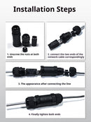 Starlink Ethernet  Connector,RJ45 Coupler, Ethernet Female to Female Extender with Lightning Protection and IP68 Waterproof,CAT8/CAT7/CAT6/CAT5E Cables-9