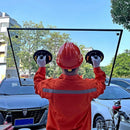 Tile Suction Cup, 2 Pieces 8" Professional Glass Suction Cup, Glass Lifting Suction Cup, Glass Vacuum Suction Cup, Load-3
