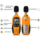 Sound Level Meter 40-130Dba, Professional Decibel Meter With Backlit Display (9V Battery Included)-2
