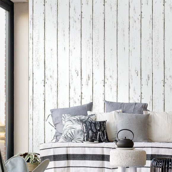 Self Adhesive Vinyl Wallpaper For Furniture Countertop Nordic white maple wood grain Pattern Decorative Sticker,0.45*6M