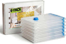 6-Pack Jumbo Vacuum Storage Bags | Space Saving Vacuum Pack Bags for Clothes & Bedding | 80% More Storage | 100cm x 70cm (39” x 28”)-1