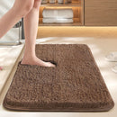 Ultra-soft and absorbent bathroom mat | 3.5cm thick, antibacterial and non-slip TPR material, machine washable, quick-drying, suitable for showers, bathtubs and entryways (brown,15.75*23.62in)-1