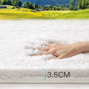 Ultra-soft and absorbent bathroom mat | 3.5cm thick, antibacterial and non-slip TPR material, machine washable, quick-drying, suitable for showers, bathtubs and entryways (brown,15.75*23.62in)-6