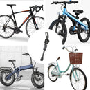 16 Inch - Bicycle Stand for Children's Bikes - MTB Kickstand - Single Bicycle Stand - Bicycle Accessories for Children - Bicycle Stand - Side Stand for Bicycles - Bicycle, E-Bike, City Bike & Mountain Bike - Black - Easy to Install-5