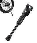 18 Inch - Bicycle Stand for Children's Bikes - MTB Kickstand - Single Bicycle Stand - Bicycle Accessories for Children - Bicycle Stand - Side Stand for Bicycles - Bicycle, E-Bike, City Bike & Mountain Bike - Black - Easy to Install-1