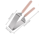 JWDX Cutter Clearance, Cake Cutter Triangular Cake Cutter Stainless Cake Cutter | and Cake Cutter Cake Cake Elevator Cake Cake Elevator Tools for and Pizza Pink-2
