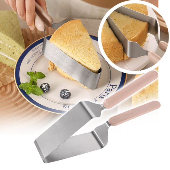 JWDX Cutter Clearance, Cake Cutter Triangular Cake Cutter Stainless Cake Cutter | and Cake Cutter Cake Cake Elevator Cake Cake Elevator Tools for and Pizza Pink