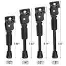 Universal Bicycle Stand - Side Stand - Adjustable - MTB - City Bike - Granny Bike - E-Bike - Racing Bike - Bicycle Accessories - Single Stand - Bicycle Support - 12 Inch - Black - 1 Piece-8
