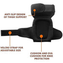 Work Knee Pads Soft Gel and Foam Padding with Anti Slip Straps-3