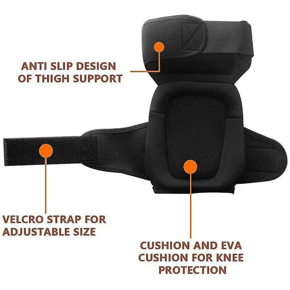 Work Knee Pads Soft Gel and Foam Padding with Anti Slip Straps
