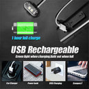 6PCS Wireless LED Lights for Car with Remote Control, Halloween Wireless LED Strobe Lights 8 Colors USB IP65 Waterproof Anti-Collision Warning Light for Car Interior Truck Drone Aircraft Bike-3