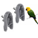 2 Pieces Comfort Corner  Bird Blanket, Cuddle Nest Hanging Toy for Bird Cage, Warm Bird Shelter Bed for Small and Medium Parrots, Cockatiel Pigeon and Lovebirds (M)-1