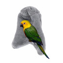 2 Pieces Comfort Corner  Bird Blanket, Cuddle Nest Hanging Toy for Bird Cage, Warm Bird Shelter Bed for Small and Medium Parrots, Cockatiel Pigeon and Lovebirds (M)-3