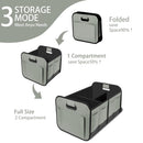 Car Trunk Organizer, Car Storage Organizer with 70L Large Capacity Waterproof Collapsible and 10 Pockets, Oxford,Trunk Organizer for Car （Grey）-4