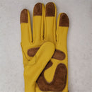 Long Gardening Gloves for Women Thorn Proof,Rose Pruning Cowhide Leather Garden Gloves for Cactus, Rose and Blackberry (L)-5