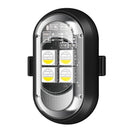 8PCS Wireless LED Lights for Car with Remote Control, Halloween Wireless LED Strobe Lights 7 Colors USB Anti-Collision Warning Light for Car Interior Truck Drone Aircraft Bike-3