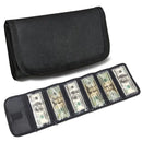 Money Organizer for Cash with 6 Zippered Pocket Multipack Money Pouch, Cash Bill Organizer, Money Bag Small Travel Money Holder for Budgeting, Receipt and Tips-1
