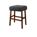 Stool Covers Rectangle - 4 Pack Stretch Waterproof Saddle Seat Cover Counter Bar Stools Bar Chairs Covers Kitchen Island Chairs Cushion Protector-2