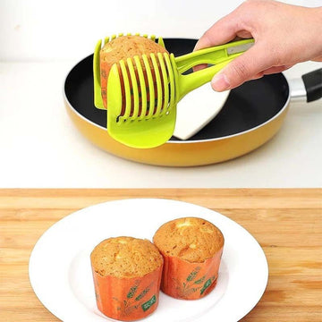 4Pcs  Multi-function Fruit Slicer Cutter Tool-Green - 0