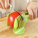 4Pcs  Multi-function Fruit Slicer Cutter Tool-Green-4