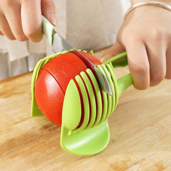 4Pcs  Multi-function Fruit Slicer Cutter Tool-Green