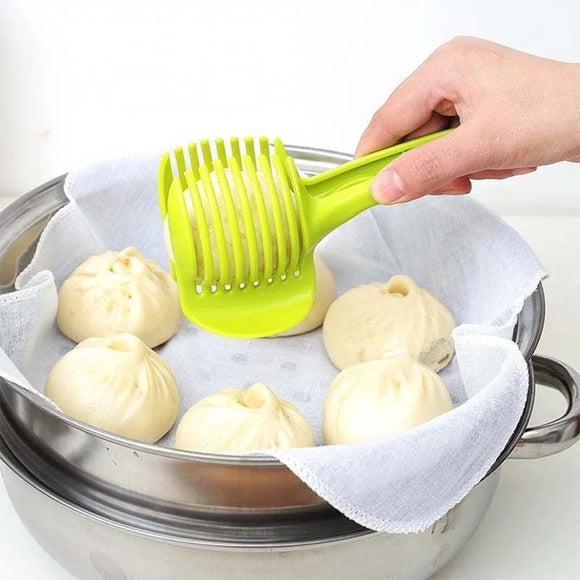 4Pcs  Multi-function Fruit Slicer Cutter Tool-Green