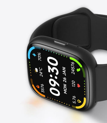 Apricot Unisex Health Monitoring Smart Watch with Call Function - 0